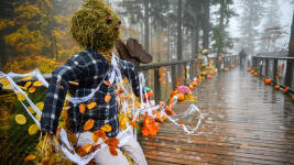 Halloween na Stezce, foto Stezka korunami stromů Krkonoše (20)